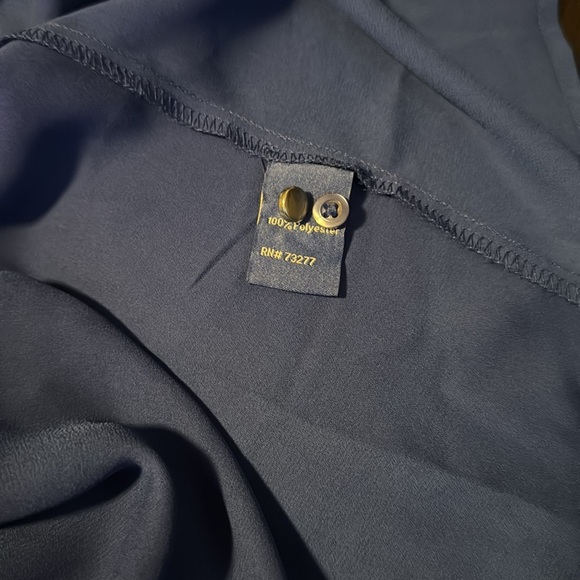 Apt. 9 Women Blue Sleeveless Blouse Medium New Never Worn - Picture 9 of 13